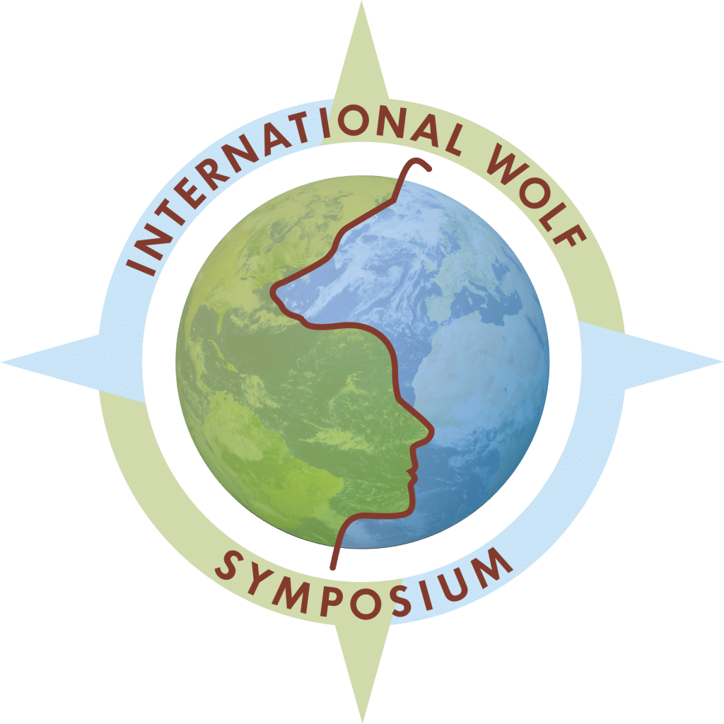 2026 International Wolf Symposium Logo
